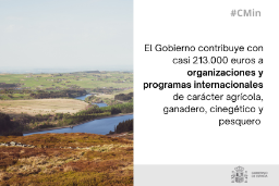 La aportación ha sido aprobada hoy en el Consejo de Ministros 