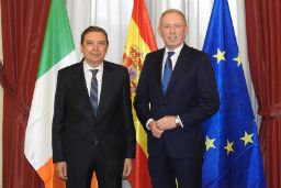 Hoy, en una reunión en Madrid