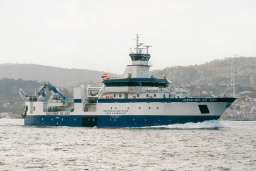 A bordo del buque Vizconde de Eza,