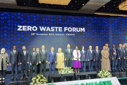 Hoy, en Estambul, en una reunión ministerial sobre el desperdicio