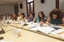 Hoy, en la sede del Departamento 