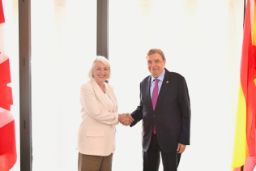 Hoy, en el marco de la feria Seafood Expo Global, en Barcelona