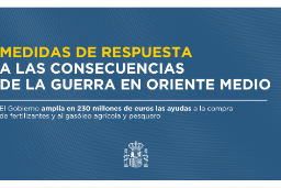 Dentro del paquete de medidas para hacer frente a los efectos de la crisis