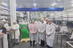 Hoy, durante una visita a Bermeo (Bizkaia)