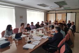 Hoy, en la sede del Departamento 