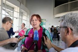 Hoy, en la inauguración de la Feria de Zafra