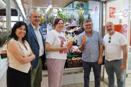 Hoy, en una visita a explotaciones agrarias en Ibiza y Formentera