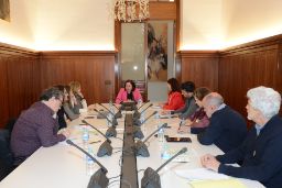 Hoy, en la sede del Ministerio 