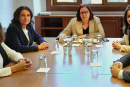 Hoy, en una reunión con la Asociación Española de Desalación y Reutilización 