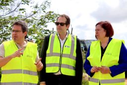 La secretaria de Estado de Agricultura y Alimentación visita las actuaciones de reconstrucción de las infraestructuras de viveros y caminos rurales