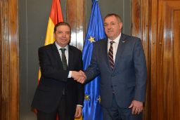 Hoy, en la sede del ministerio