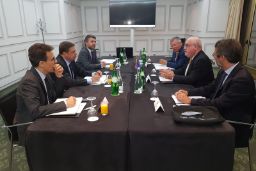 Los ministros Luis Planas y Luis Capoulas han mantenido un encuentro en Lisboa