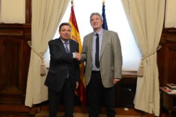 Hoy, en la sede del Ministerio