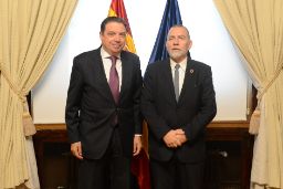 Hoy, en la sede del Ministerio 