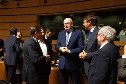 Hoy, en el Consejo de Ministros de la UE en Luxemburgo 