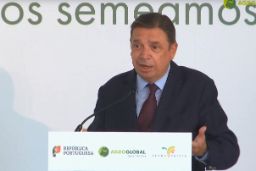 En el Foro Agroglobal, en Valada (Portugal)