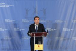 Hoy, en la toma de posesión de altos cargos del Ministerio de Agricultura, Pesca y Alimentación 