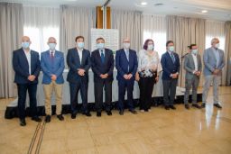 Hoy, en la firma del convenio para la modernización de regadíos en Extremadura