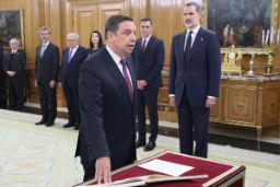 HOY, JUNTO AL RESTO DE MINISTROS DEL NUEVO GOBIERNO 