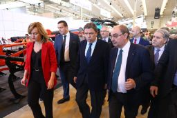 Luis Planas ha visitado hoy la Feria Internacional de Maquinaria Agrícola, FIMA 2020, en Zaragoza 