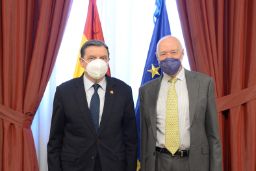 Hoy, en una reunión con la organización patronal Cepesca