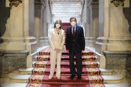 Hoy, en una reunión en Madrid