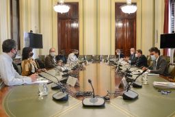 Hoy, en la sede del Ministerio de Agricultura, Pesca y Alimentación