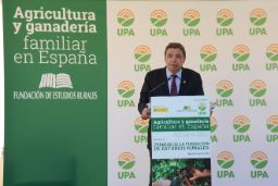 Hoy, en la presentación del Anuario 2020 de la Unión de Pequeños Agricultores y Ganaderos (UPA) 