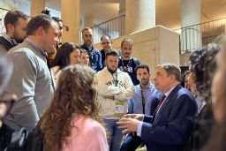 Hoy, en la inauguración del Foro Empresarial de la Presidencia de la COGECA