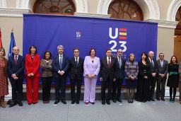 Hoy, en la toma de posesión de los nuevos altos cargos del ministerio 