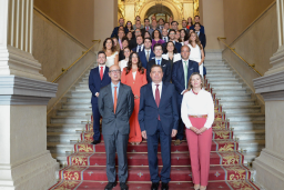 Hoy, en la sede del Ministerio  