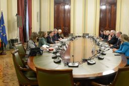 Hoy, durante su presentación en la sede del ministerio 