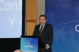 Hoy, en la inauguración de la Asamblea General de Apromar