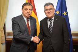 Hoy, en la sede del ministerio 