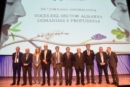 Clausura de la 26ª jornada informativa de Riegos del Alto Aragón  