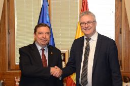 Hoy, en una reunión en Madrid