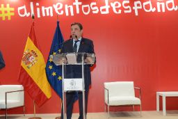Hoy, en la inauguración de la 38ª edición del Salón Gourmets, en IFEMA