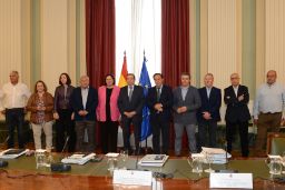 Hoy, en una reunión con las organizaciones profesionales agrarias