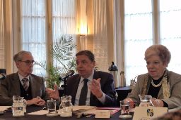 Hoy, en un coloquio en la Fundación Euroamérica