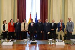 Hoy, en una reunión con Cooperativas Agro-alimentarias de España