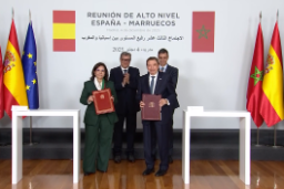 Hoy, en el marco de la XIII Reunión de Alto Nivel entre España y Marruecos 