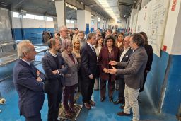 Hoy, en una reunión con la flota pesquera en Sanlúcar de Barrameda (Cádiz)