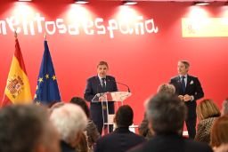 Hoy, en la inauguración de la 39ª edición de Salón Gourmets