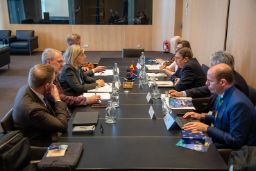 Hoy, en el marco de la feria Seafood Expo Global, en Barcelona