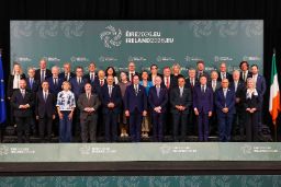 Hoy, en Cork (Irlanda), en el Consejo Informal de Ministros de Pesca