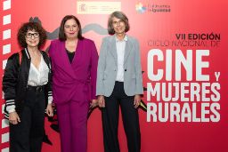 En la inauguración del VII Ciclo Nacional de Cine y Mujeres Rurales