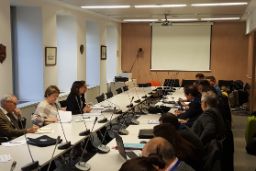 Hoy, en la sede del Ministerio 