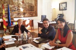 Hoy, en la sede del Ministerio