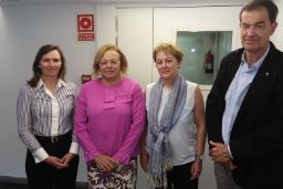 Hoy, en la sede  de la Secretaría Geneal de Pesca