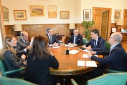 Hoy, en la sede del Ministerio